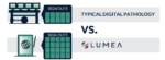 Traditional vs lumea graphic Increase pathology efficiency and flexibility