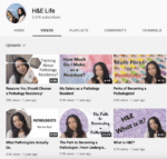 He life pathology youtube channel
