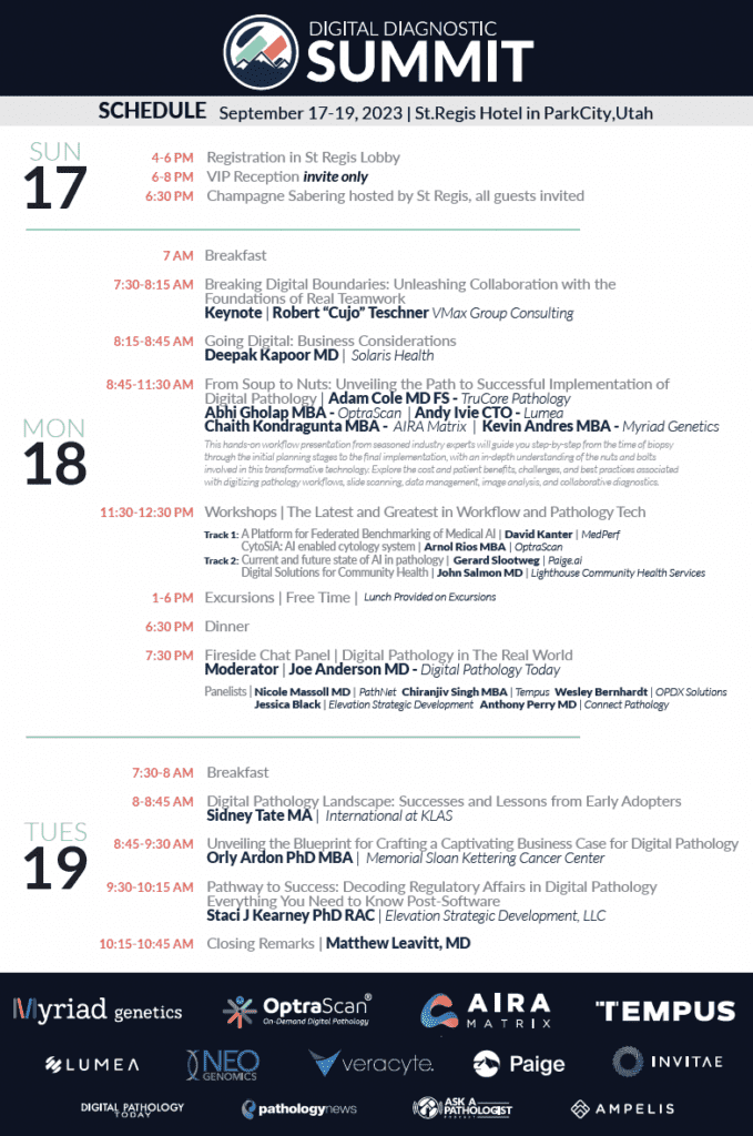 2023 ddx summit schedule