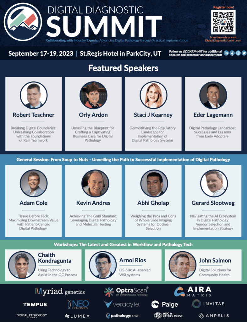Speakers for the digital diagnostic summit 2023