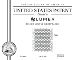Lumea us patent cover page of tissue sample receptacle