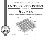 Lumea u S Patent for systems and methods for tissue sample processing